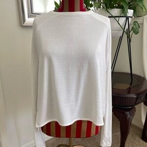 Rag & Bone White Long Sleeve Women's Top XXS(oversized)